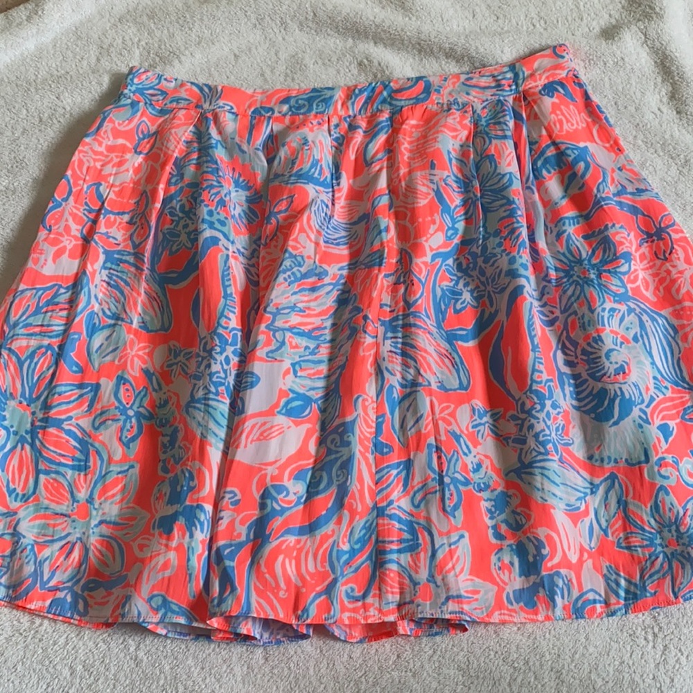 Vintage Lilly Pulitzer Mini Skirt classic print